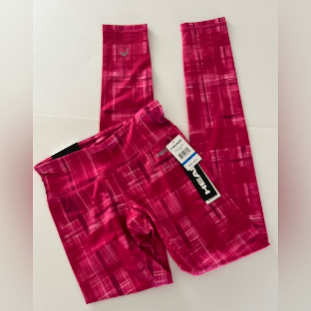 NWT Head pink athletic leggings, size XS